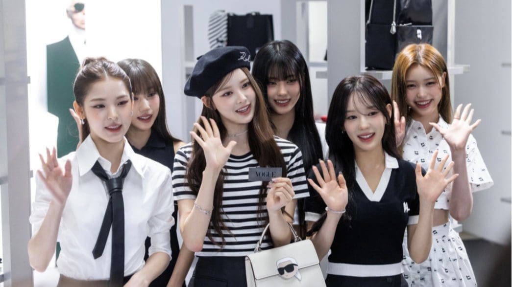 IZNA at Karl Lagerfeld popup in Seoul, photo by CJ Onstyle