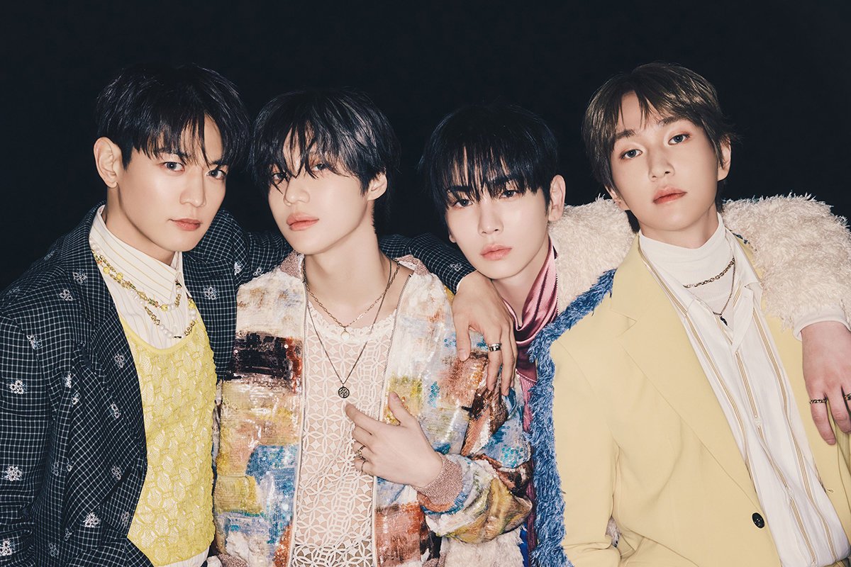 SHINee performing live at concert, 2025