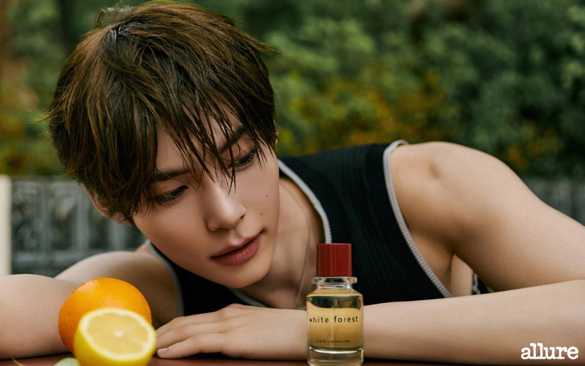 Sung Hanbin exudes summer freshness in Allure Korea photoshoot for Björk and Berries.