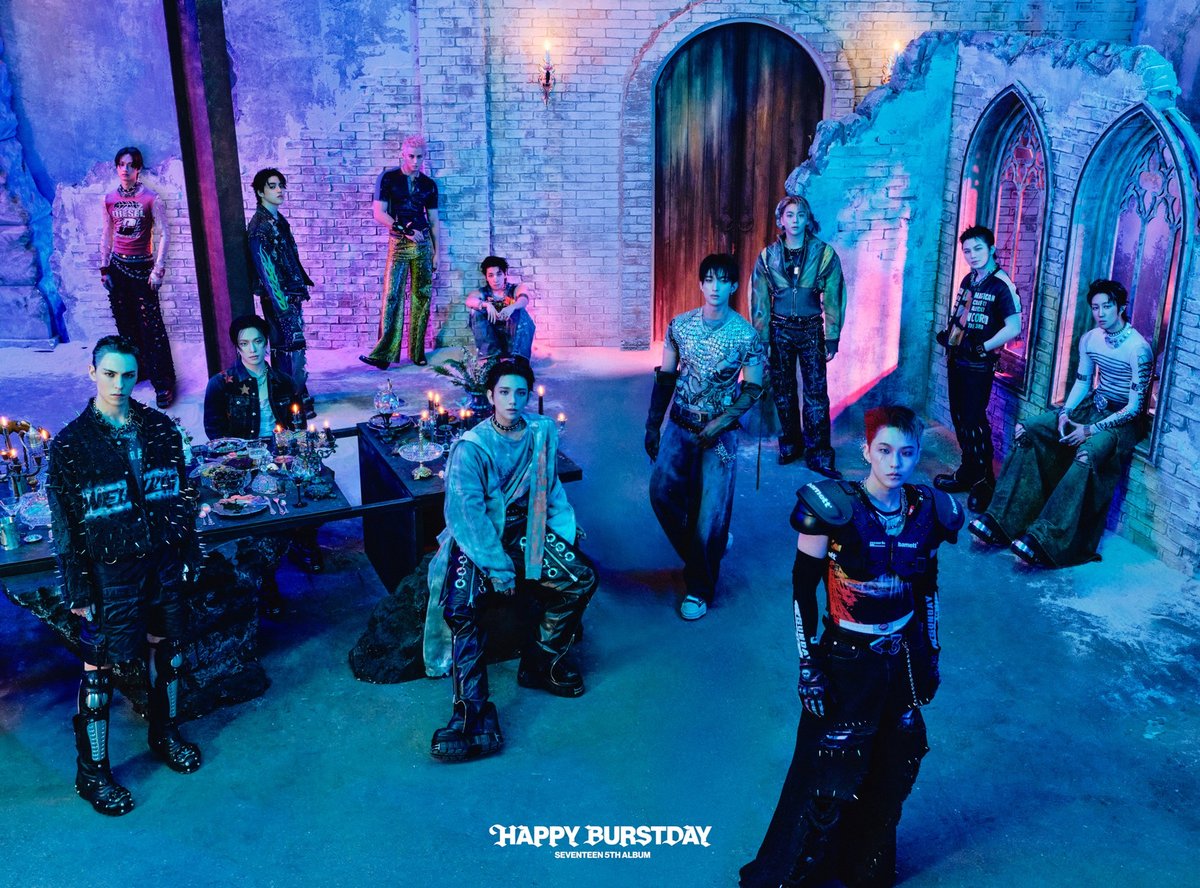 SEVENTEEN 5th Album Happy Burstday comeback concept