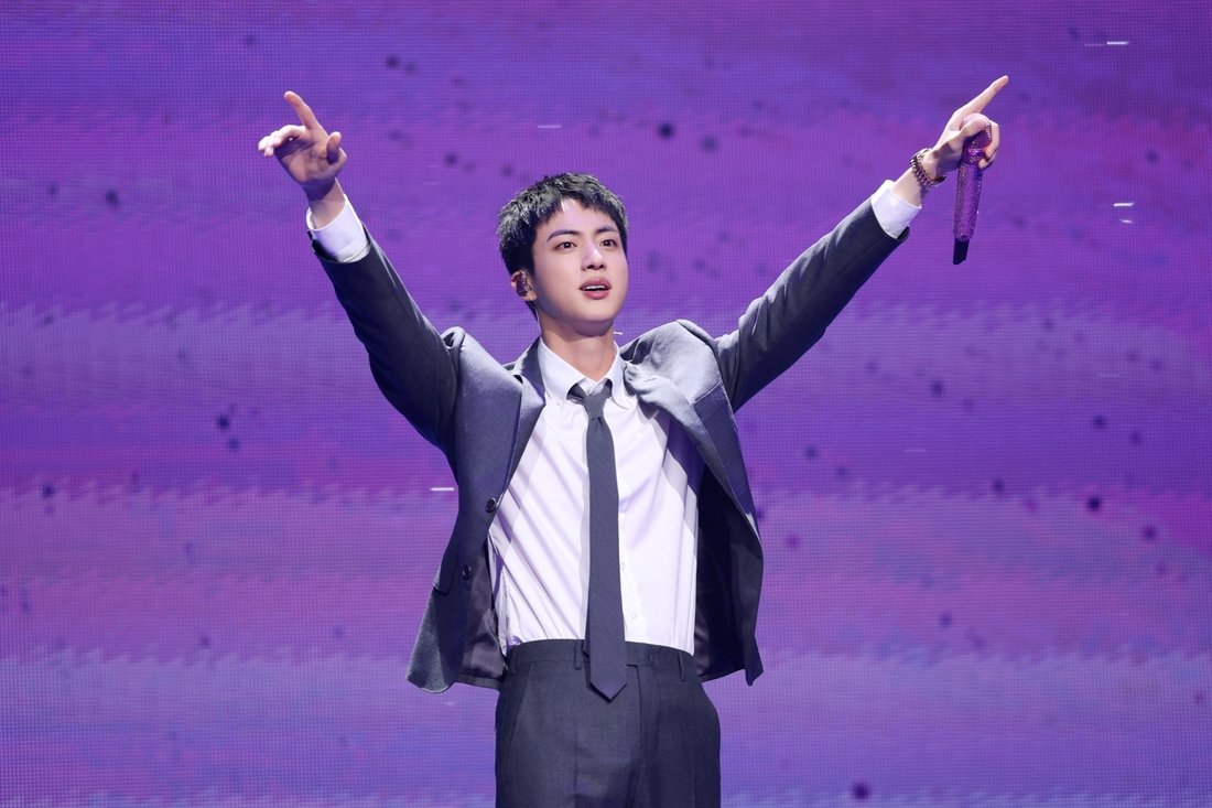 Jin at BTS FESTA event in Seoul