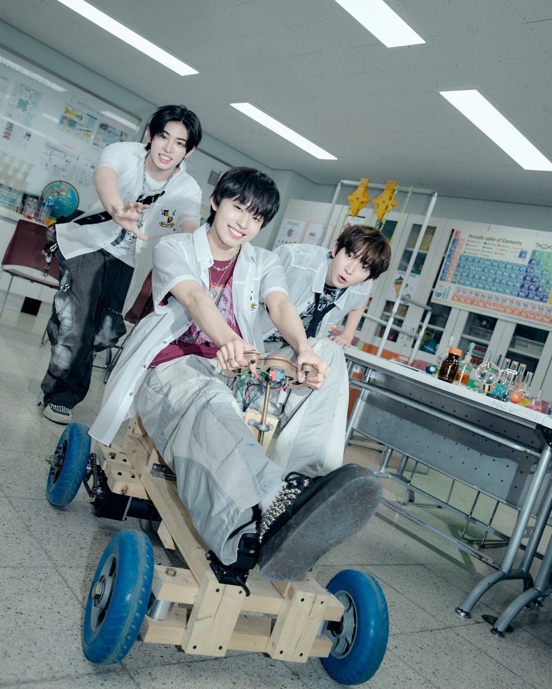 KickFlip school concept photo for 'Kick Out, Flip Now!'