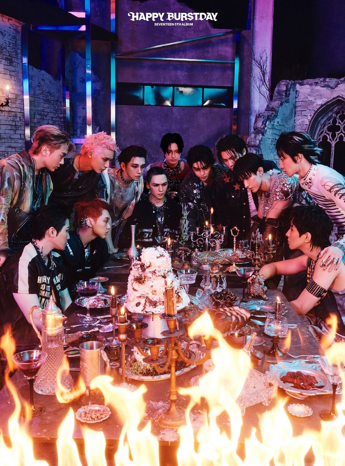 SEVENTEEN 5th Album HAPPY BURSTDAY concept photo
