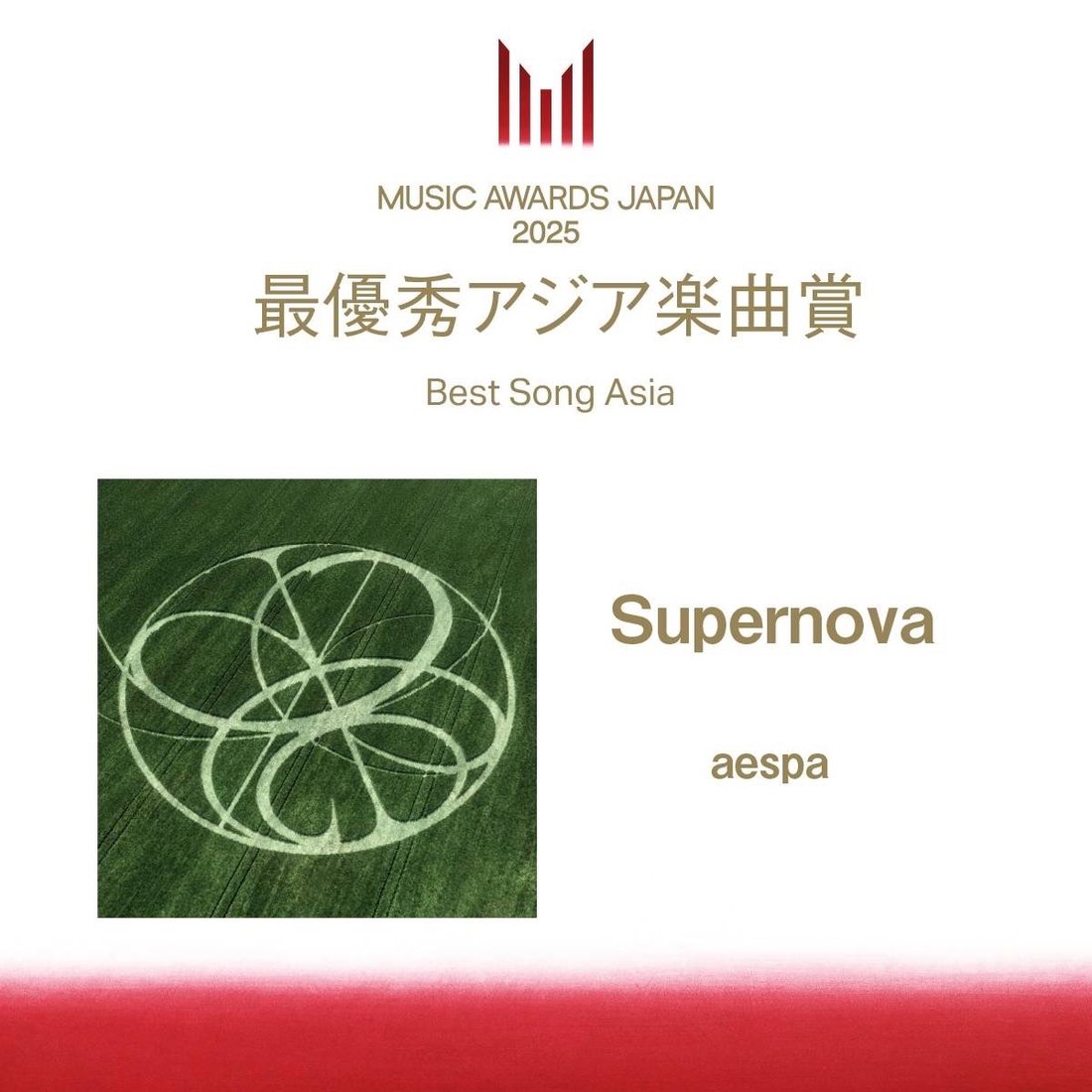 aespa wins Best Song Asia at Music Awards Japan 2025