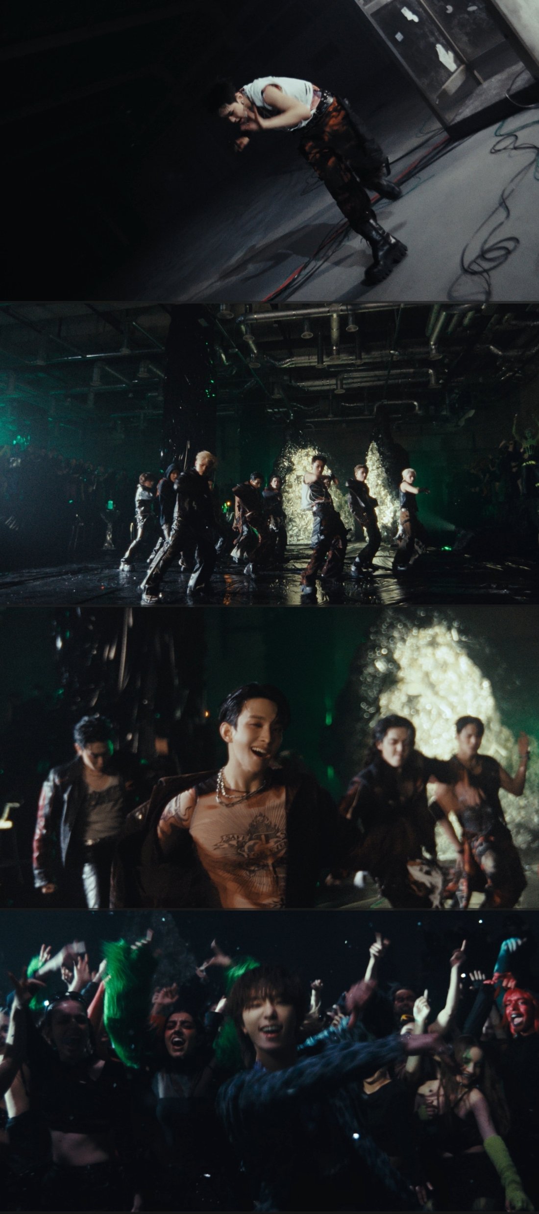 SEVENTEEN THUNDER MV teaser shows group choreography