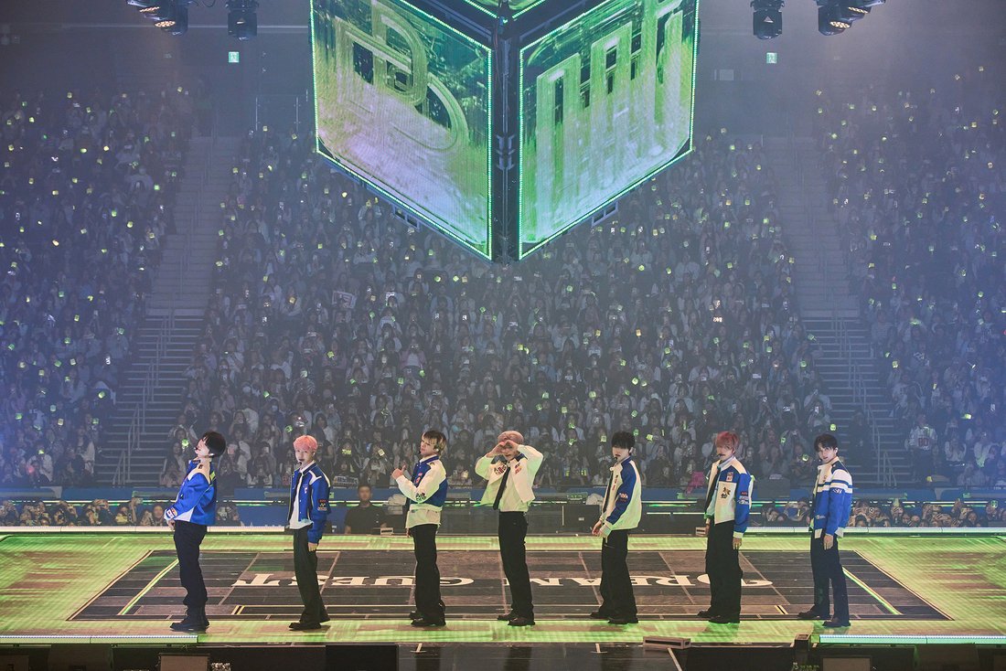NCT DREAM performing at DREAM QUEST