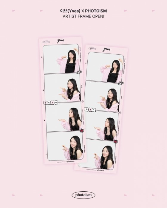 Yves celebrates her birthday with a special photo frame