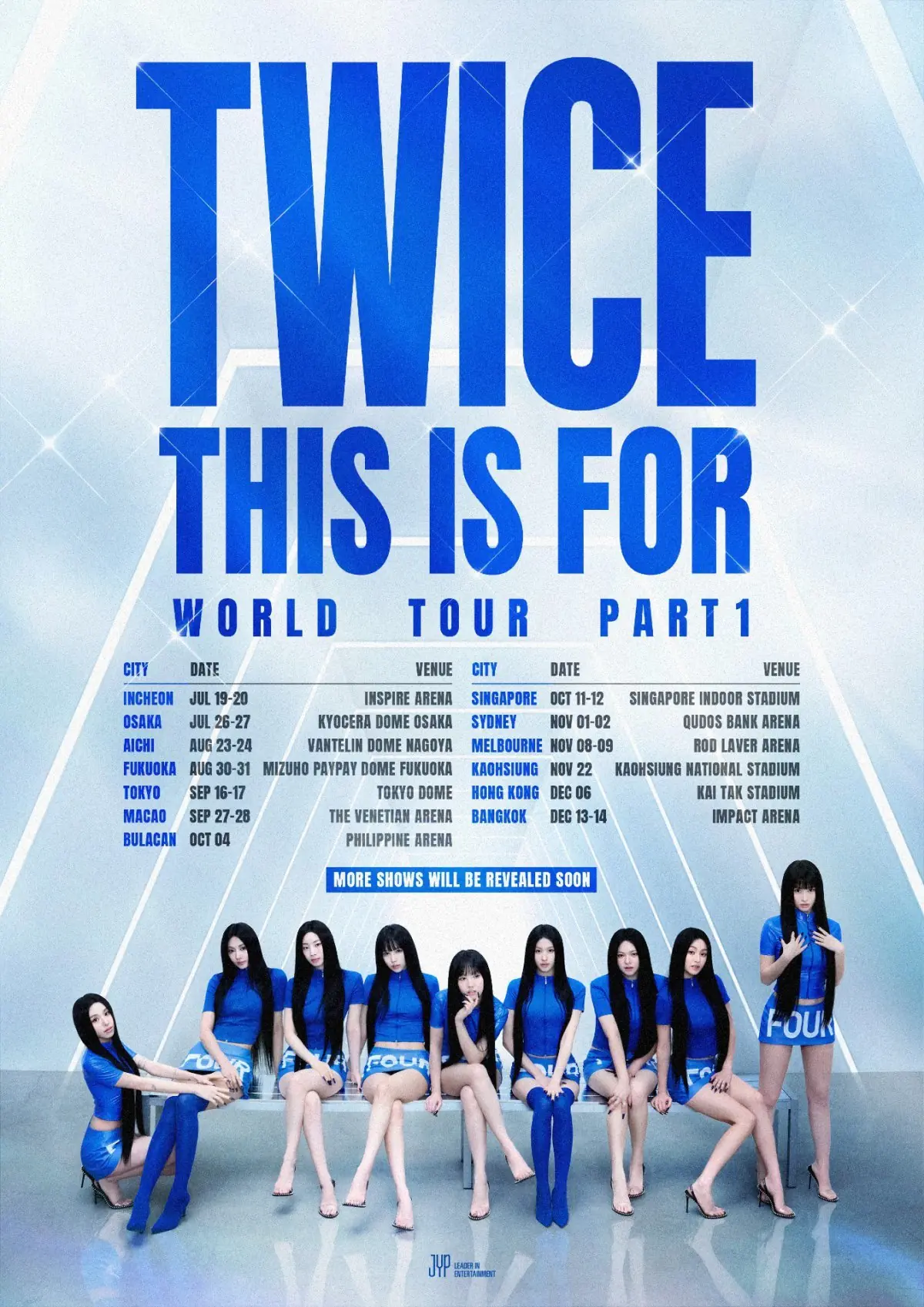 TWICE THIS IS FOR World Tour Poster