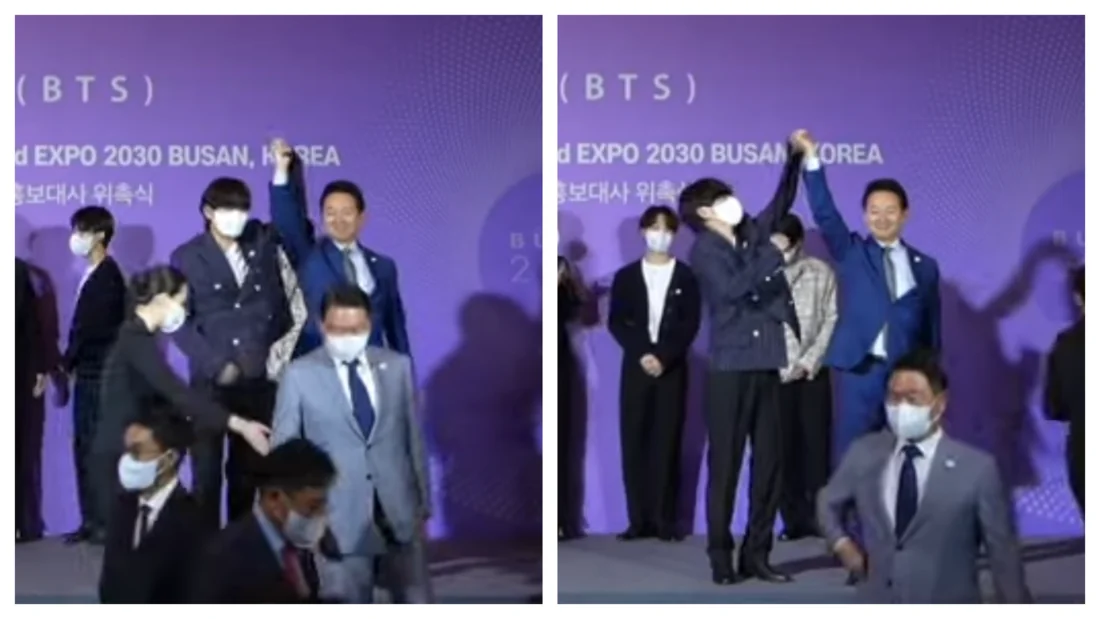 BTS, god, and NewJeans face political disrespect - K-pop news