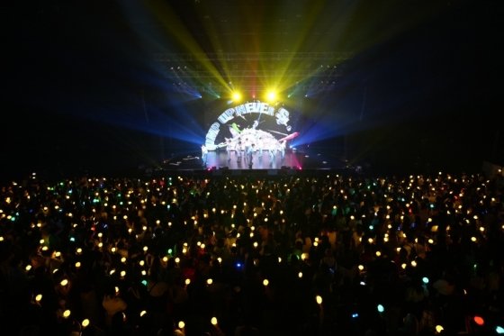 xikers performing at their Tokyo concert, presented by KQ Entertainment